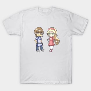 Chibi Derek + Angie T-Shirt